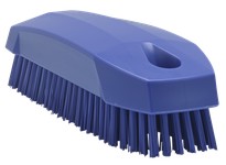 Vikan 64408 Brush Nail Stiff PP/PBT Purple | YarinInd