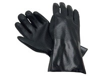 MCR 6522S Black Double Dipped PVC Sandy Interlock Lined 12