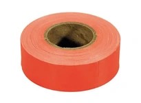 IRWIN 65602 TAPE 150 FLSCNT ORNG FLAGGING