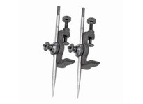 Starrett 659A Heavy-Duty Magnetic Base Indicator Holder - Post Assembly Including Post, Snug, Gage Rod with Clamp and Fine Adjus