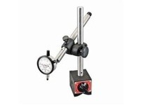 Starrett 659BZ Heavy-Duty Magnetic Base Indicator Holder- Post, Post, Snug, Gage Rod, Clamp, Fine Adjust, and Thread Adaptor, Ca