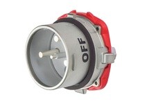 Meltric 66-98043-HAZ DSN150 HAZ INLET METAL SIZE 5 TYPE 4X 3P+G 150 A 480 VAC 60 Hz NO AUX