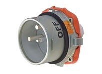 Meltric 66-98075-HAZ DSN150 HAZ INLET METAL SIZE 5 TYPE 4X 1P+N+G 150 A 125 VAC 60 Hz NO AUX