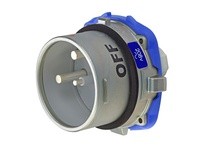 Meltric 66-98162-HAZ DSN150 HAZ INLET METAL SIZE 5 TYPE 4X 2P+G 150 A 208 VAC 60 Hz NO AUX