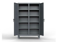 StrongHold 66-DS-248 Double Shift Industrial Cabinet 72x24x72 8 Shelves