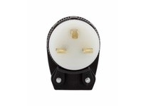 Cooper Eaton 6665HG Plug Angle HG 15A 250V 2P3W Str BW | YarinInd