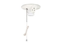 Cooper Eaton 667-SP Lamp Holder Pull with 2P3W Receptacle | 660W 125V Porcelain White