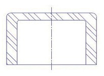Dichtomatik 80X10EC 67070510 END CAP | YarinInd