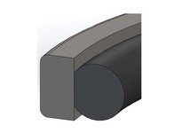 Dichtomatik K30-65X54X4.2 67076685 PISTON SEAL PTFE SQUARE CAP PISTON SEAL WITH NBR 70 DURO O-RING METRIC