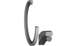 Dichtomatik K30-310X289X8.1 67076736 PISTON SEAL PTFE SQUARE CAP PISTON SEAL WITH NBR 70 DURO O-RING METRIC