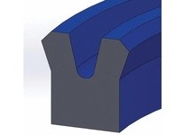 Dichtomatik MA25-80X105X12 67118745 SYMMETRICAL SEAL POLYURETHANE SYMMETRICAL U-CUP METRIC