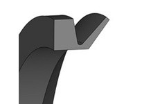 Dichtomatik VA-130 67123517 NITRILE V-RING