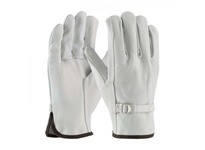 68-153/L Top Grain Cowhide Drivers Reg Grade Straight Thumb Pull Strap | YarinInd