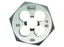 IRWIN 6849 9/16" - 18 NF HCS Hex Die 1-7/16"