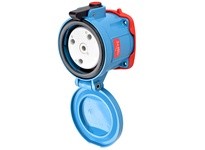 Meltric 69-84043 DSN100 RECEPTACLE METAL BLUE SIZE 4 | Industrial Supplies