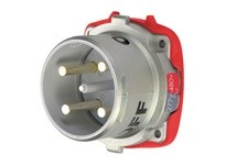 Meltric 69-88047 DSN100 INLET METAL SIZE 4 TYPE 4X IP 69 3P+N+G 100 A 277/480 VAC 60 Hz NO AUX