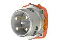 Meltric 69-88077 DSN100 INLET METAL SIZE 4 TYPE 4X IP 69 3P+N+G 100 A 125/250 VAC 60 Hz NO AUX