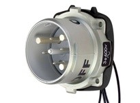 Meltric 69-88143-264 DSN100 INLET METAL SIZE 4 TYPE 4X IP 69 3P+G 100 A 600 VAC 60 Hz +4 AUX