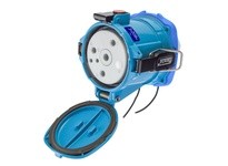 Meltric 69-94163-262 DSN150 RECEPTACLE METAL BLUE SIZE 5 TYPE 4X IP 69 3P+G 150 A 208 VAC 60 Hz +2 AUX