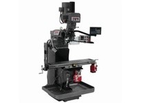 JET 690548 JTM-949EVS Mill With 3-Axis Newall DP700 DRO (Quill) With X and Y-Axis Powerfeeds and Air Powered Draw Bar