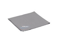 Vikan 691540 Cloth Luster 15 3/4" x 15 3/4" Microfiber Gray | High-Quality Cleaning Cloth