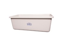 REMCO 69155 Tub Transport Storage with Plug PE White