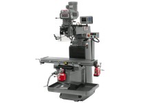 JET 698064 JTM-1254VS With ACU-RITE 203 3X (Q) DRO X & Y Powerfeeds & Air Power Drawbar