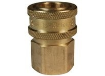 Dixon 6EF6-B E-Series Straight Through Female Threaded Coupler