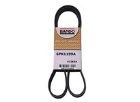 Bando 6PK1199A 1199 inch long 0.84 inch wide 0.175 inch high Serpentine Belt with 6 ribs