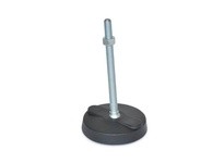 JWWINCO 6T6WP4 WN9100-1.97-3/8X16-6-A Nylon Base Leveling Mount | YarinInd