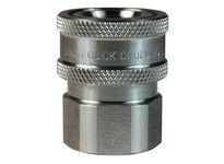 Dixon 6VF6-SS-E V-Series Unvalved Female Coupler | High-Quality Industrial Supplies