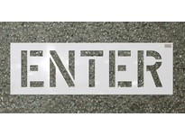 Hanson 70081 "ENTER"- 12"X9" CHARACTER SIZE | YarinInd