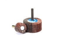 United Abrasives SAIT 70103 General Purpose Small Diameter Flap Wheels 2A Aluminum Oxide (Diameter 3" Thick 1" Grit 180 Mandrel 