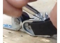 Flexco 70111 Alligator V-Belt Replacement Parts, Nails, Quanity: 100, For Use With B437, Steel MaterialAlligator V-Belt Replacem