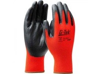 701CRNF/XL Zone Defense 15 Gauge Red Nylon Shell Black Nitrile Foam Palm
