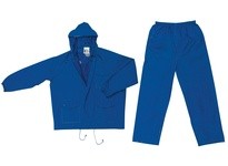 MCR 7032L Challenger .18mm PVC/Nylon Suit 2 PC BLUE