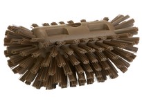 Vikan 703766 Brush Tank Stiff 5.5" PP/PBT Brown | YarinInd