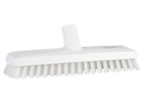 Vikan 70415 Deck Scrub Waterfed Stiff 11" PP/PBT White | YarinInd