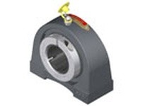SealMaster TB-204TMC 20 mm Mounted Ball Bearing, Cast Iron Tapped Base Pillow Block, 52100 Bearing Steel, Black Oxide Coated, Co