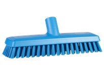 Vikan 70433 Deck Scrub Medium 11" PP/PBT Blue | YarinInd