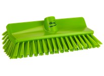 Vikan 704777 Brush High-Low Medium 10" PP/PBT Lime