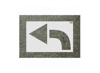 Hanson 70480 (ARROW CURVED)-42" SYMBOL LENGTH 48"X36"