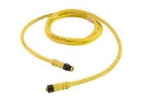Remke 704K0131D Single Key (M12) Micro-Link Cable Assembly Rubber Male/Female 4 Pole 13.1ft 18 AWG
