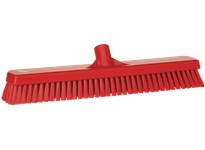 Vikan 70624 Brush Wall/Floor Scrub Stiff 19" PP/PBT Red