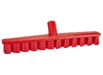 Vikan 70644 Deck Scrub UST 16" PP/PBT Red | YarinInd