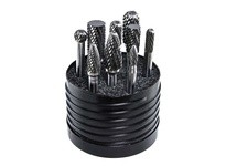 DRILLCO 70S004SC BUR SET #4 Carbide Bur Sets Single Cut