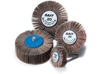 United Abrasives SAIT 71021 General Purpose Small Diameter Flap Wheels 2A Aluminum Oxide (Diameter 1-1/2" Thick 1/2" Grit 80 Man