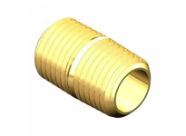 Lubesite 7108415 NIPPLE PIPE 1/4NPT BRASS