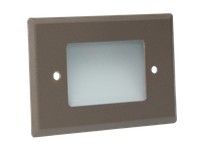 Orbit 7110C-BR STEP LIGHT FACE PLATE - BRONZE | Durable Lighting Solutions