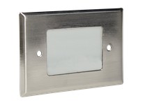 Orbit 7110C-SS STEP LIGHT FACE PLATE -SS | YarinInd